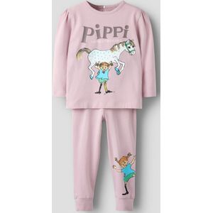 Pippi Langkous - Pyjama - Jersey - Lange Mouwen - Zachte Stof