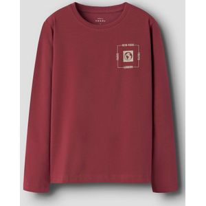 Print Top Met Lange Mouwen