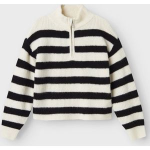 NAME IT Nkfsalemma Ls Knit gebreide trui voor meisjes, Jet Stream, 116