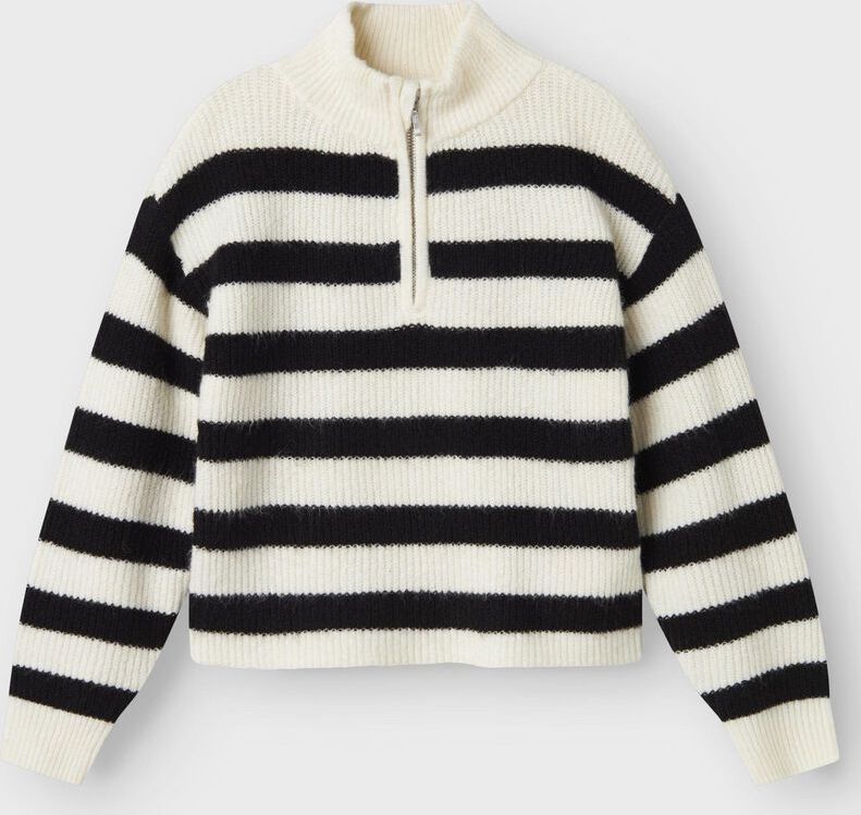 NAME IT Nkfsalemma Ls Knit gebreide trui voor meisjes, Jet Stream, 116