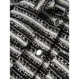 Overhemd - Lange Mouwen - Geweven Stof - Loose Fit - Voorzakken - Drukknoopsluiting - China Kraag