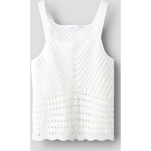 Gebreid Top Met Bandjes