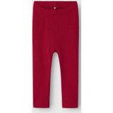 Legging - Geribde Stof - Slim-fit - Zacht - Elastische Taille