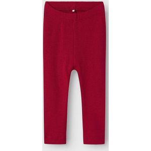 Legging - Geribde Stof - Slim-fit - Zacht - Elastische Taille