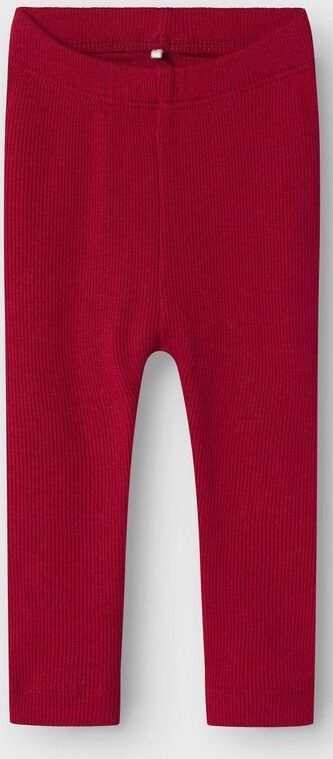 Legging - Geribde Stof - Slim-fit - Zacht - Elastische Taille