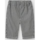 Jeans - Loose-Fit - Blauw - Keperstof - Verstelbare Taille