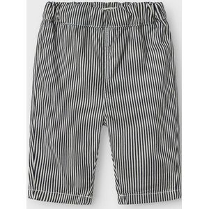 Jeans - Loose-Fit - Blauw - Keperstof - Verstelbare Taille