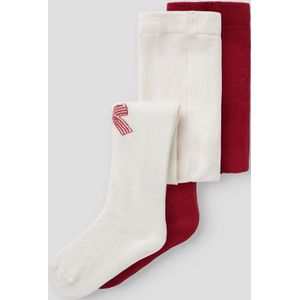 Name It Panty's - 2-pack - NmfVichristmas - Jester Red/Clou - Name It - 1½-2 jaar (86-92) - Panty's