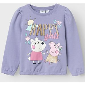 Peppa Pig - Sweatshirt - Glitter Detail - Lange Mouwen - Regular Fit