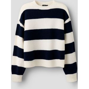 Gestreept Gebreide Trui