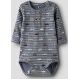 Biologisch Katoen - Romper - Jersey - Lange Mouwen - All-over Print