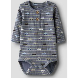 Biologisch Katoen - Romper - Jersey - Lange Mouwen - All-over Print