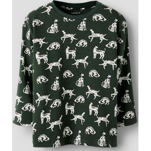 Top - Regular Fit - Lange Mouwen - Ribgebreid - All-over Print