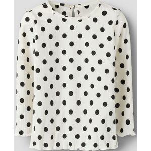 Regular Fit Top Met Lange Mouwen