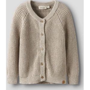 Biologisch Katoen - Cardigan - Gebreid - Lange Mouwen - Regular Fit