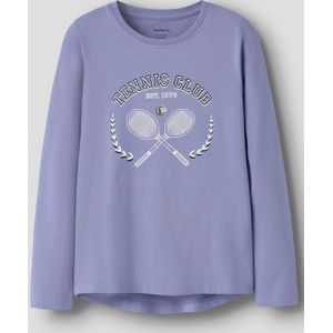 Regular Fit Top Met Lange Mouwen