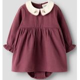 Lil Atelier Body met Rok l/s - NbfRebel - Catawba Grape - Lil Atelier - 68 - Romper L/S