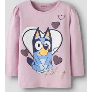 Name It Blouse - NmfNema - Bluey - Aandenken Lilac - Name It - 5 jaar (110) - Shirts