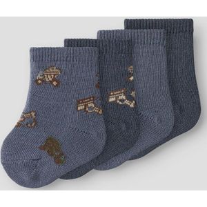 Sokken - Jacquard - 4-pack