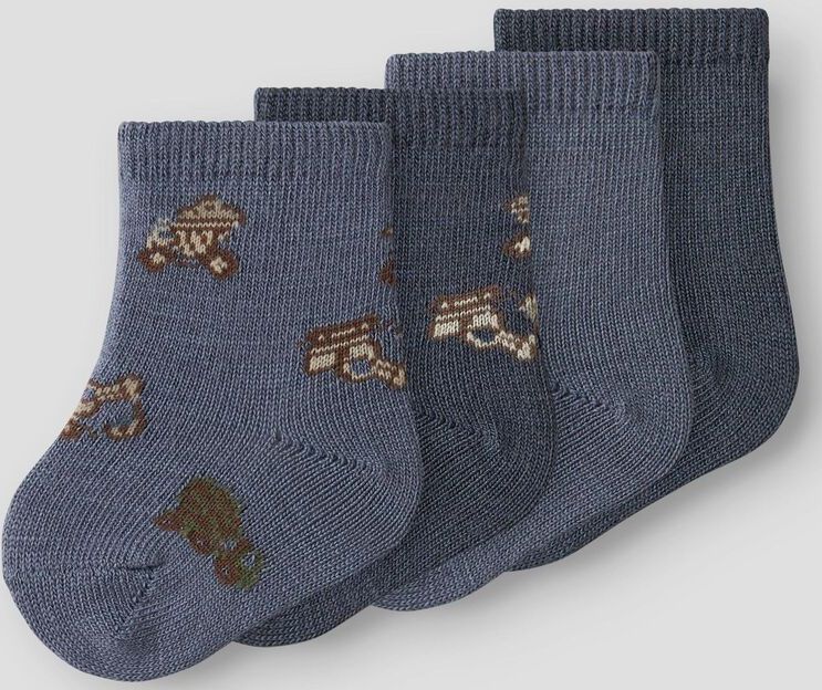 Sokken - Jacquard - 4-pack