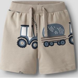 Biologisch - Katoen Shorts - Blauw - Regular Fit - All-Over Print