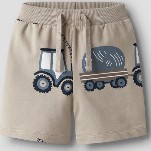 Biologisch - Katoen Shorts - Blauw - Regular Fit - All-Over Print