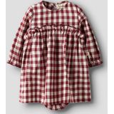 Biologisch Katoen - Jurkje - Geweven Stof - Lange Mouwen - Regular Fit