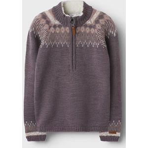 Merinowol - Gebreide Trui - Col - Lange Mouwen - Regular Fit