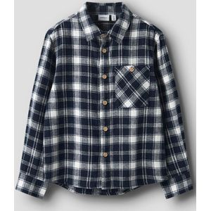 Name It Overhemd - NkmSunda - Navy Blazer - Name It - 7-8 jaar (122-128) - Overhemd