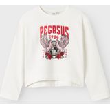 Sweatshirt - Geborstelde Sweatstof - Ronde Hals - Lange Mouwen - Regular Fit