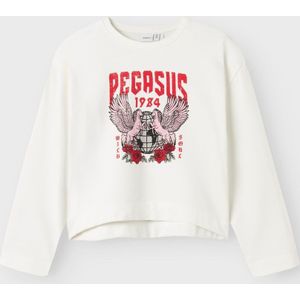 Sweatshirt - Geborstelde Sweatstof - Ronde Hals - Lange Mouwen - Regular Fit