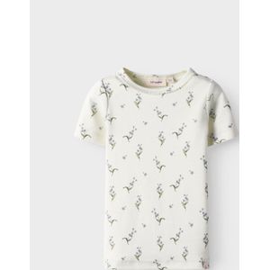 Lil Atelier T-Shirt - NmfGayo - Coconut Melk/Vergeet-me-nietje - Lil Atelier - 2 jaar (92) - T-Shirts