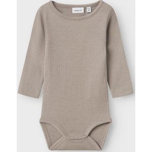 Lange Mouwen Romper - Ribgebreid - Body