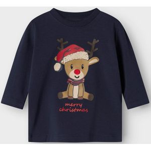 Kerst Top Met Lange Mouwen