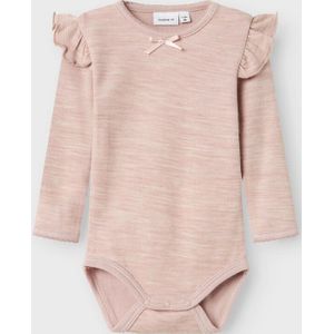 Romper - Lange Mouwen - Wol - Drukknoopsluiting - Tijdloze Basics