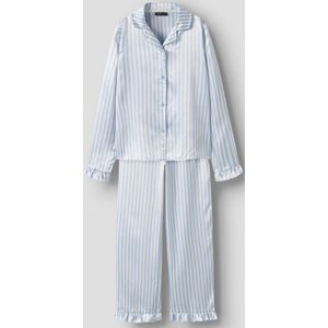 Satijn - Pyjama Set - All-over Print - Lange Mouwen