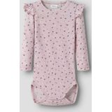 Print Romper - Body - Lange Mouwen - Drukknoopsluiting - Zacht en Gezellig