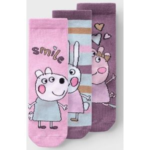 Peppa Pig - 3-pack - Sokken
