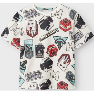 Minecraft - T-shirt - All-over Print - Korte Mouwen