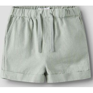 Korte Shorts - All-over Print - Geweven Stof - Verstelbare Taille - Regular Fit