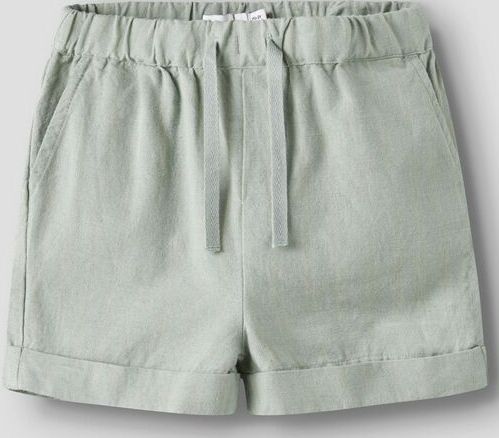 Korte Shorts - All-over Print - Geweven Stof - Verstelbare Taille - Regular Fit