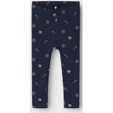 Legging - Ribgebreid - All-over print - Elastische Taille - Regular Fit