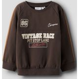 Biologisch Katoen - Sweatshirt - Geborsteld - Ronde Hals - Lange Mouwen - Regular Fit