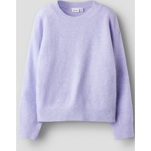 Gebreide Top - Ronde Hals - Lange Mouwen - Plat Gebreid - Kinderen