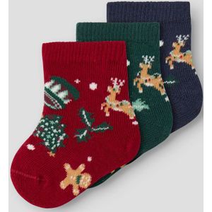 3-pack Kerst Sokken
