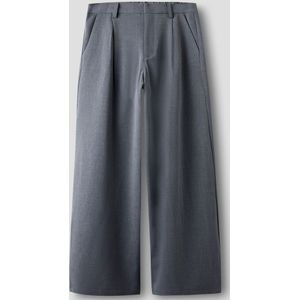 Broek met Wijde Pijpen - Regular Fit - Voorzakken - Plooien