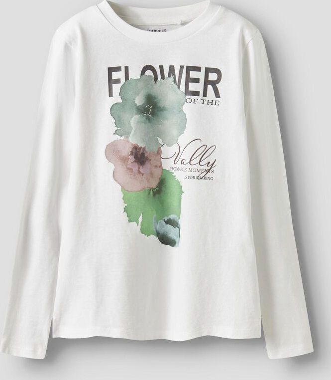 Regular Fit Top Met Lange Mouwen