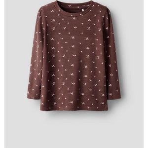 Top - Ribgebreid - Lange Mouwen - Regular Fit - All-over Print