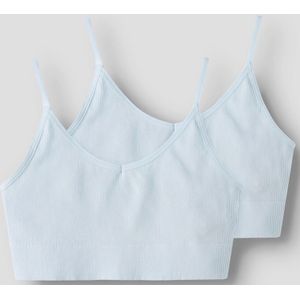 LMTD - Bustier - Pastelblauw - Soft Cup - 2 Pack