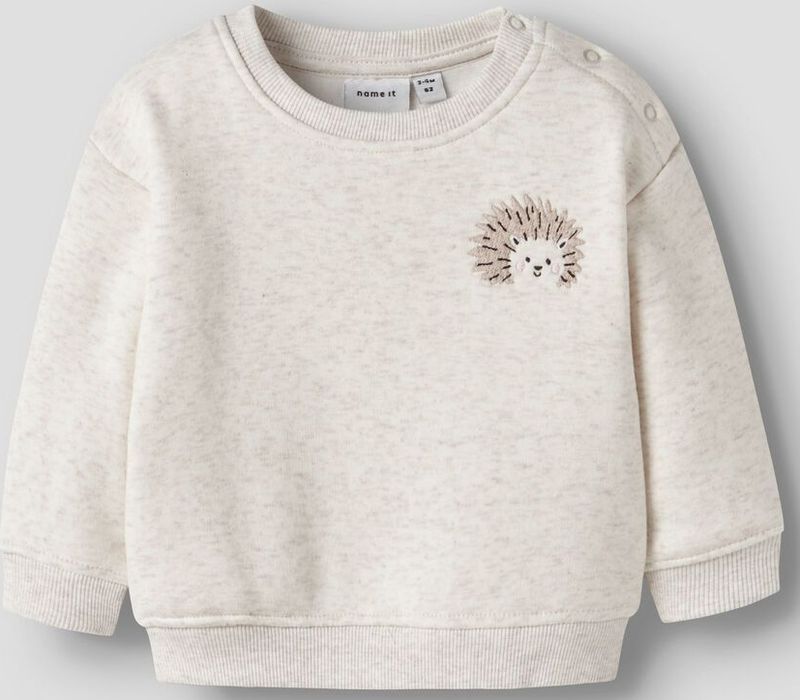 Sweatshirt - Regular Fit - Lange Mouwen - Ronde Hals